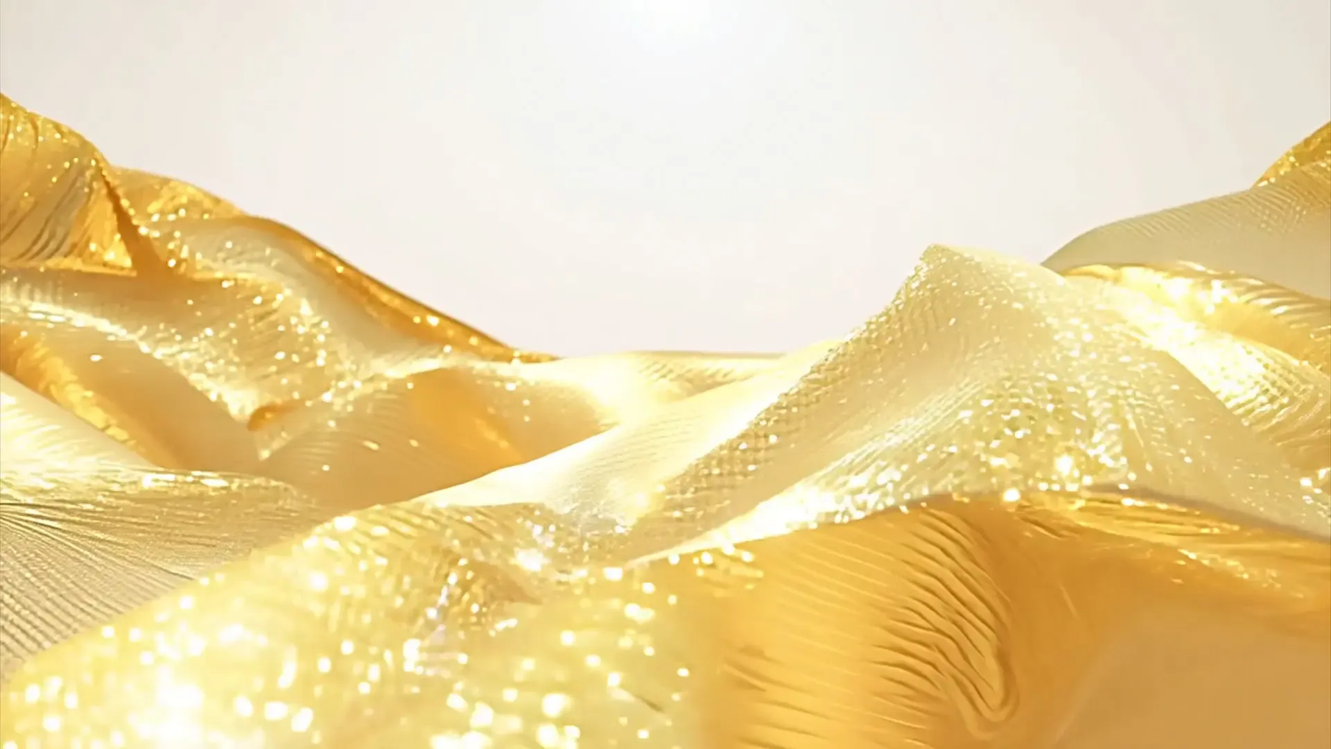 Glamorous Gold Silk Background for Luxury Fashion and Jewelry Ads